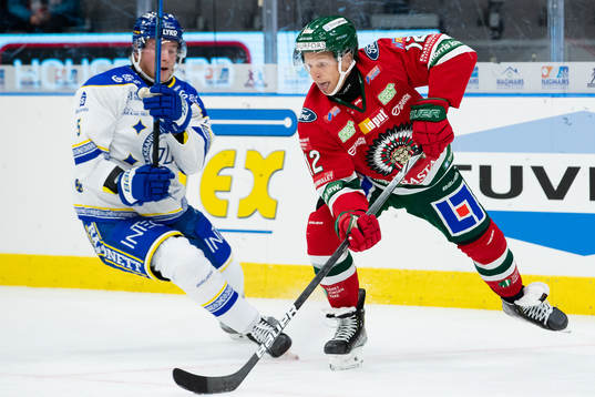 Leksands Calle Själin och Frölundas Max Friberg