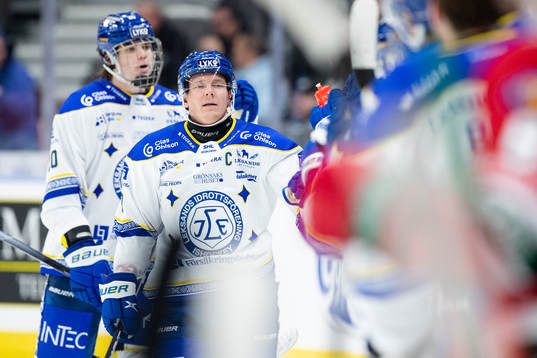 Leksands Patrik Zackrisson jublar