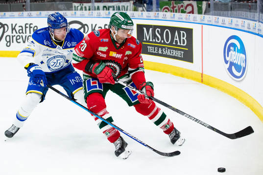 Leksands Calle Själin och Frölundas Joel Lundqvist