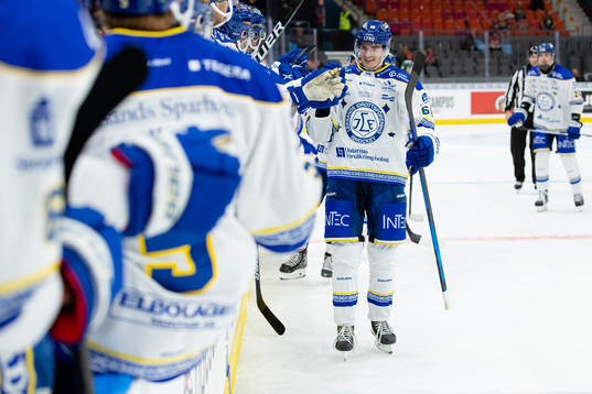 Leksands Nils Åman jublar