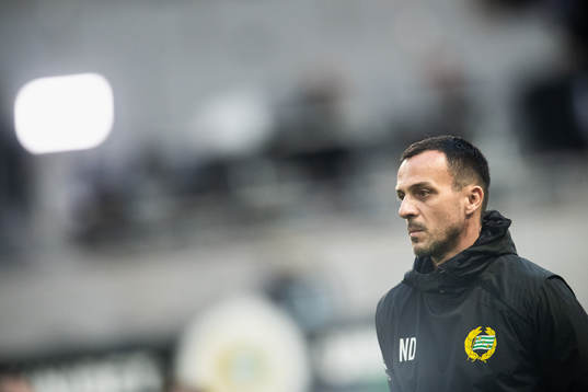 Hammarbys assisterande tränare Nenad Djordjevic
