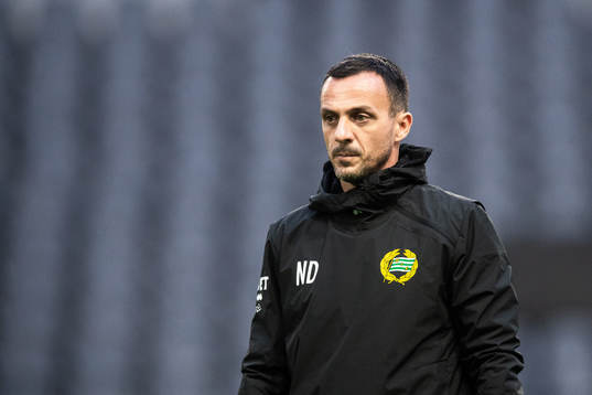 Hammarbys assisterande tränare Nenad Djordjevic