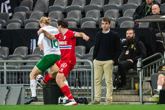 Hammarbys tränare Milos Milojevic