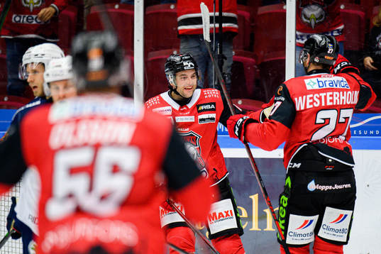 Malmö Redhawks Pathrik Westerholm och Ponthus Westerholm