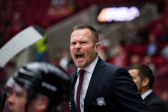 Malmö Redhawks tränare Joakim Fagervall