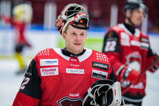 Malmö Redhawks målvakt Daniel Marmenlind