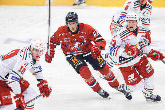 Vita Hästens Erik Borg och Moras Charles Eklund
