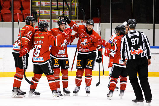 Vita Hästens Marcus Eriksson jublar