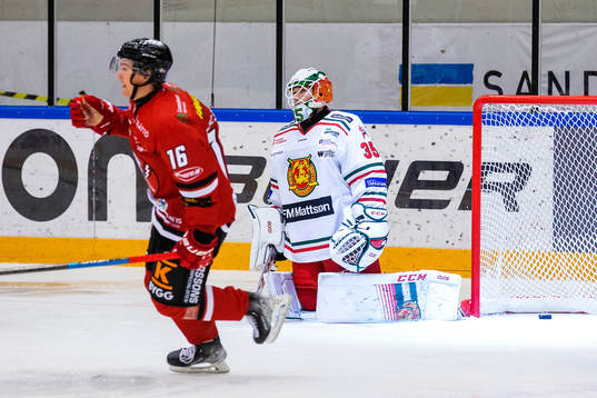 Moras målvakt Matteus Ward deppar