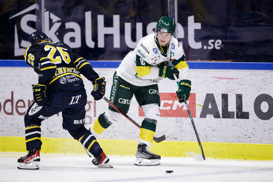 Södertäljes Anton Heikkinen och Björklövens Axel