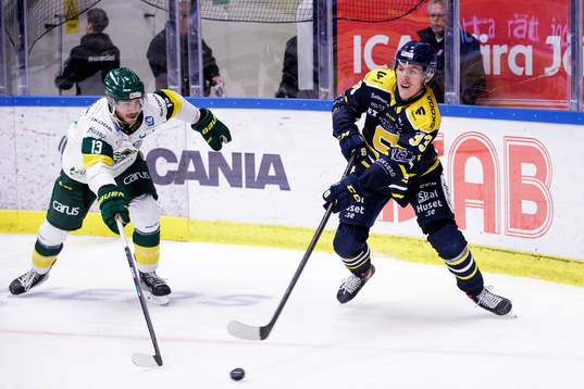 Björklövens Fredric Andersson och Södertäljes Felix