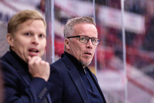 Björklövens tränare Hans Wallsson