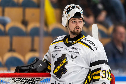 s målvakt Pavel Khomchenko deppar