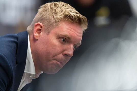 s tränare Anton Blomqvist