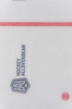 Hockeyallsvenskans logotyp på isen