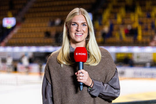 Cmores reporter Kajsa Kalméus