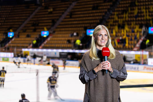 Cmores reporter Kajsa Kalméus