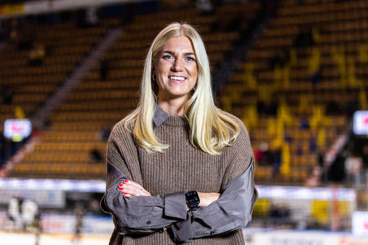 Cmores reporter Kajsa Kalméus