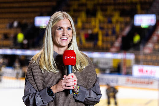 Cmores reporter Kajsa Kalméus
