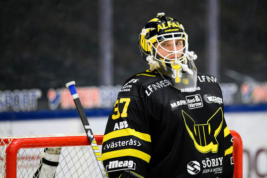 Västerås målvakt Johan Gustafsson