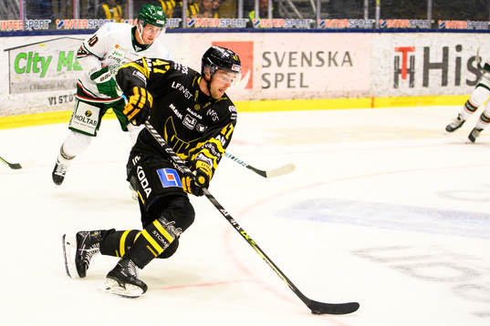Västerås Roe Loganxunder ishockeymatchen i