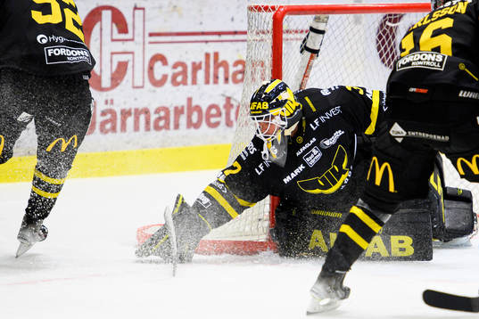 Västerås målvakt Johan Gustafsson