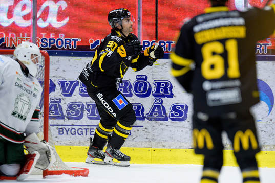 Västerås Alexandre Lavoie jublar