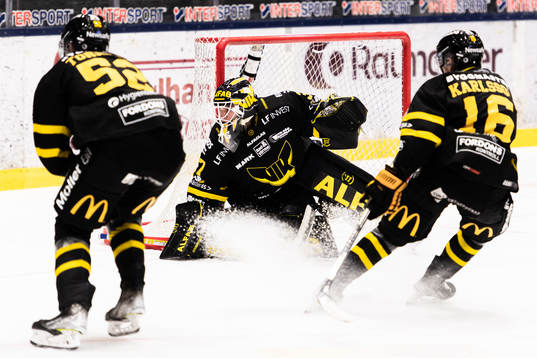 Västerås målvakt Johan Gustafsson
