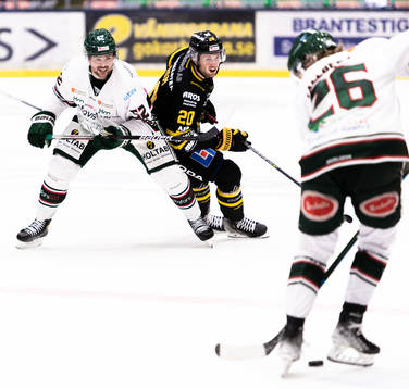 Tingsryds Ludvig Elvenes och Västerås Mathias From