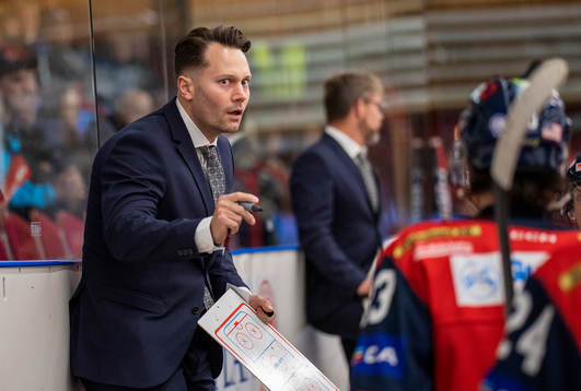 Västerviks tränare Martin Gudmundsson