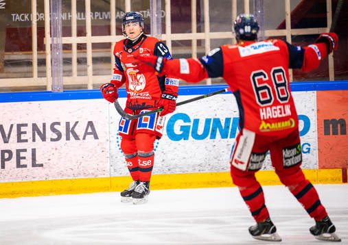 Västerviks Brett Supinski jublar