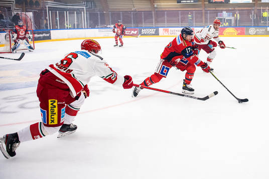 Modos Jesper Dahlroth och Västerviks Myles Powell