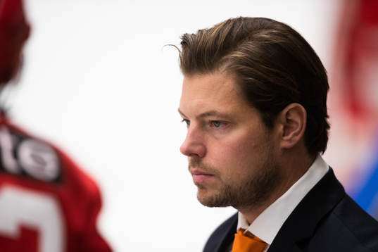Almtunas tränare Mattias Zackrisson