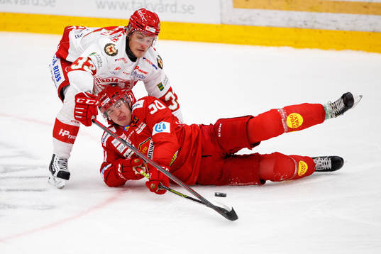 Troja-Ljungbys  Daniel Karlsson Thörnros och Almtunas