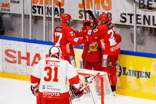 Almtunas Sebastian Benker, Emil Berglund och Viktor