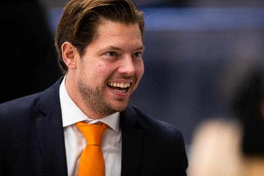 Almtunas tränare Mattias Zackrisson