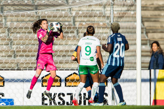 Djurgårdens målvakt Kelsey Daugherty