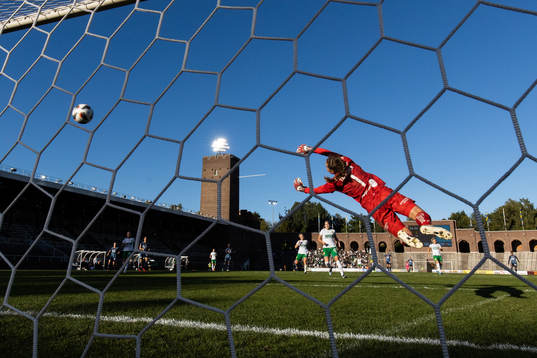 Hammarbys målvakt Anna Tamminen