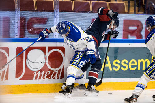 Leksands Mikael Ruohomaa och Linköpings Christoffer Ehn