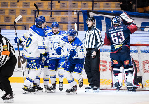 Leksands Patrik Norén jubel