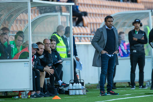 Västerås tränare Kalle Karlsson