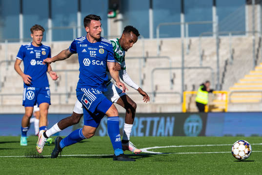 Sundsvalls Dennis Olsson och Västerås Taha Abdi Ali
