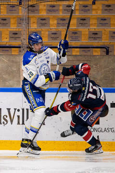 Leksands Lian Bichsel och Linköpings Brian Gibbons