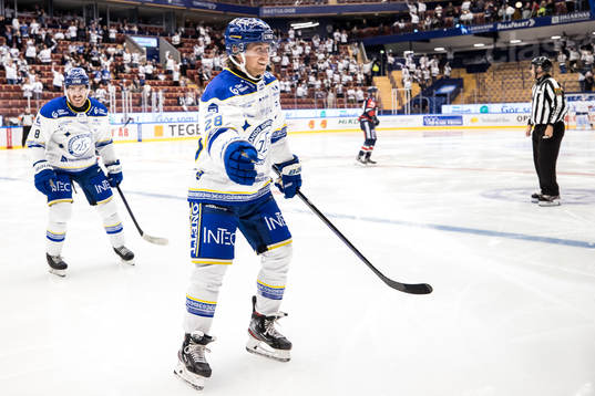 Leksands Justin Kloos jubel