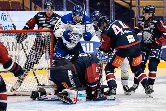 Leksands Carter Camper och Linköpings Jonas Junland och