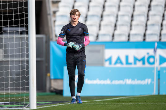 Malmö FFs målvakt Melker Ellborg