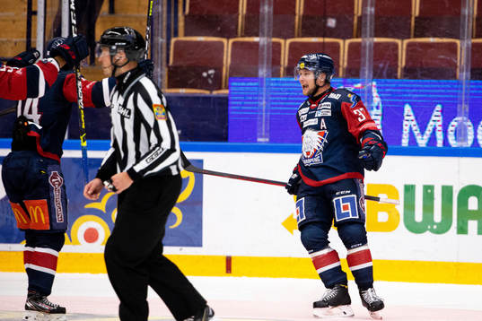 Linköpings Jesper Pettersson jublar