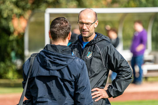 Södra Sandbys tränare Otto Persson