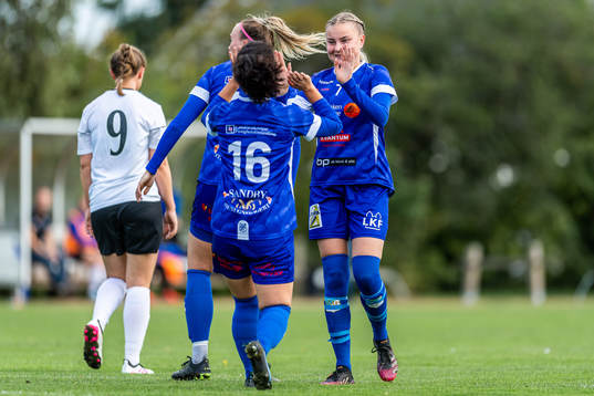 Södra Sandbys Sally Ebba Gertrud Fischer jublar
