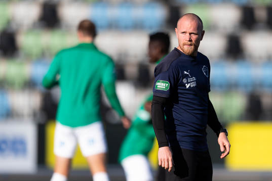 Jönköpings tränare Patric Jildefalk innan
